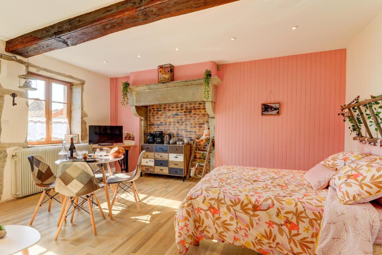 Le Petit Pressoir - Charmant Studio Collonges-en Charollais Екстериор снимка