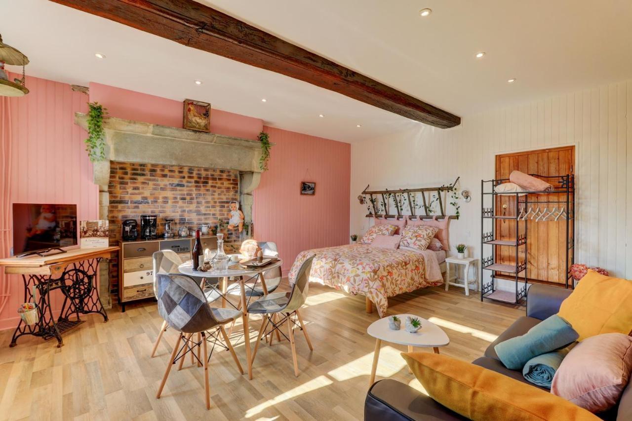 Le Petit Pressoir - Charmant Studio Collonges-en Charollais Екстериор снимка