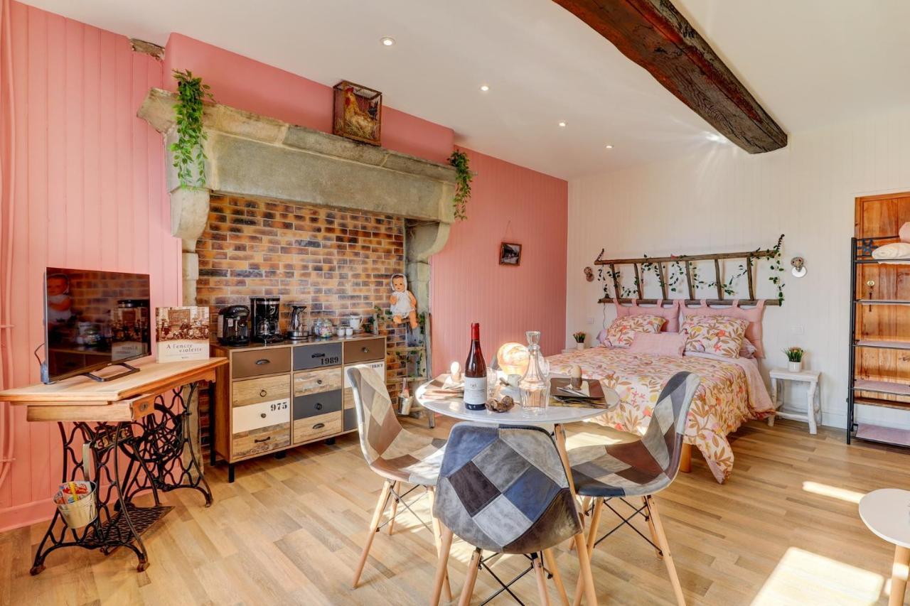 Le Petit Pressoir - Charmant Studio Collonges-en Charollais Екстериор снимка